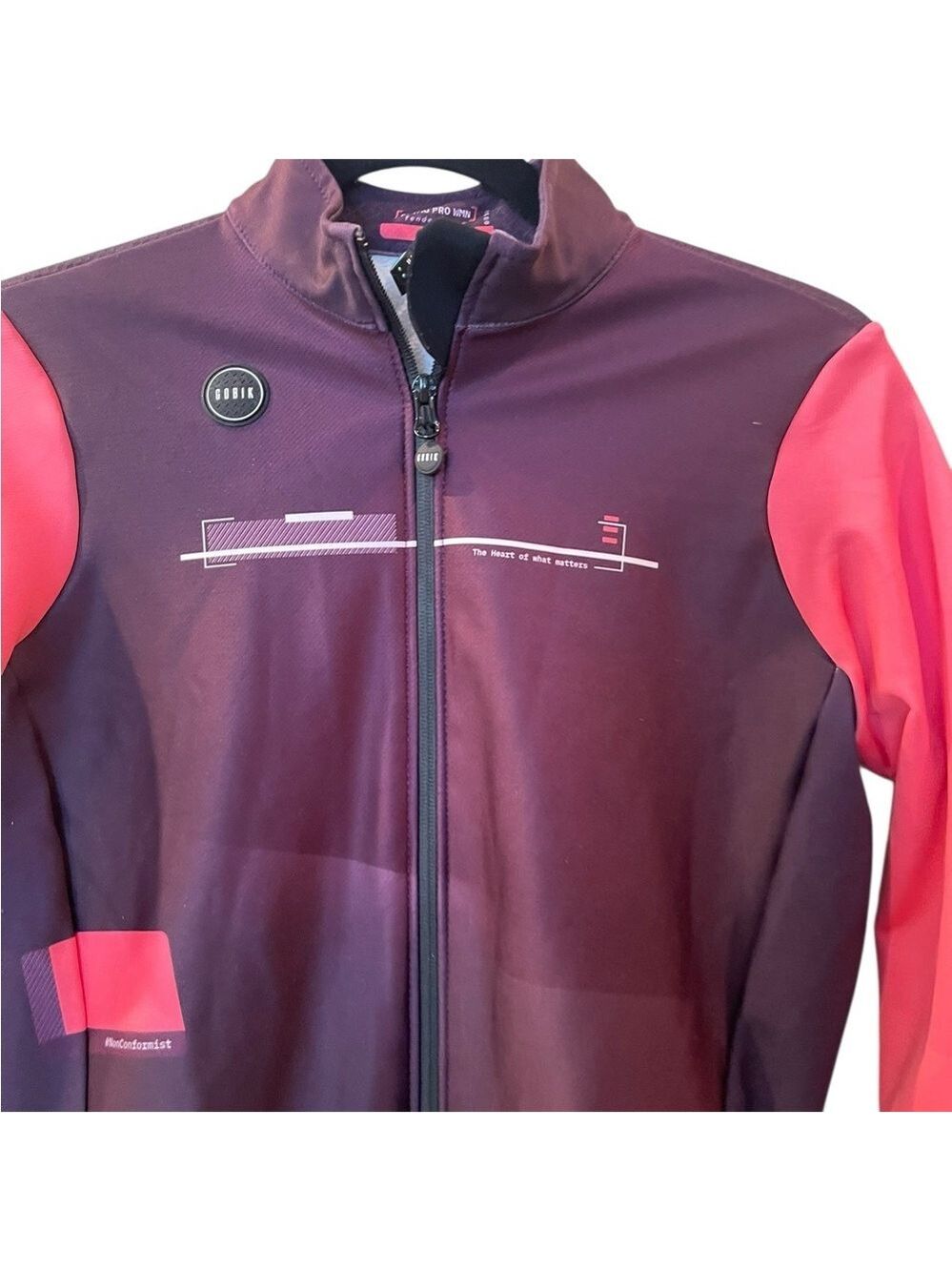 Gobik Women’s Skimo Pro Soft Shell Jacket Cycling Bicycle Size Large - Picture 4 of 12
